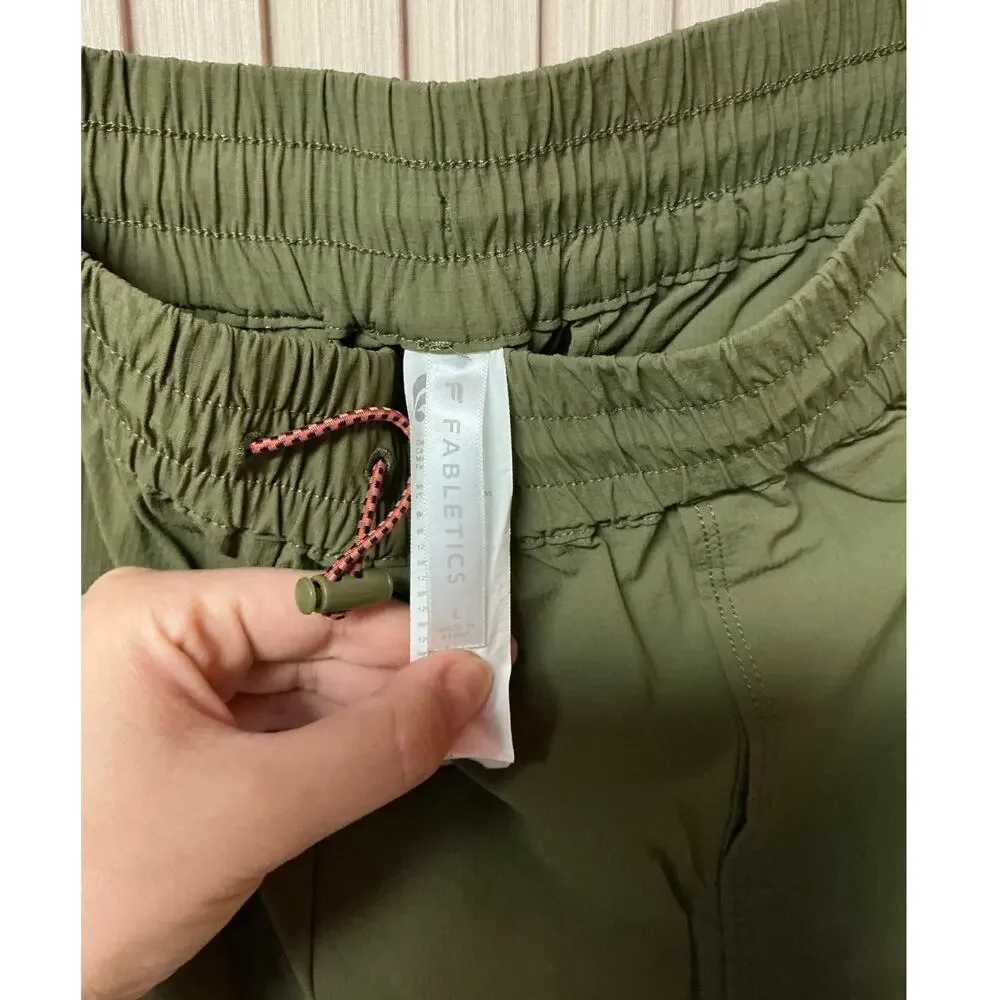 Fabletics Heights Cargo Pant Green Women’s Size L